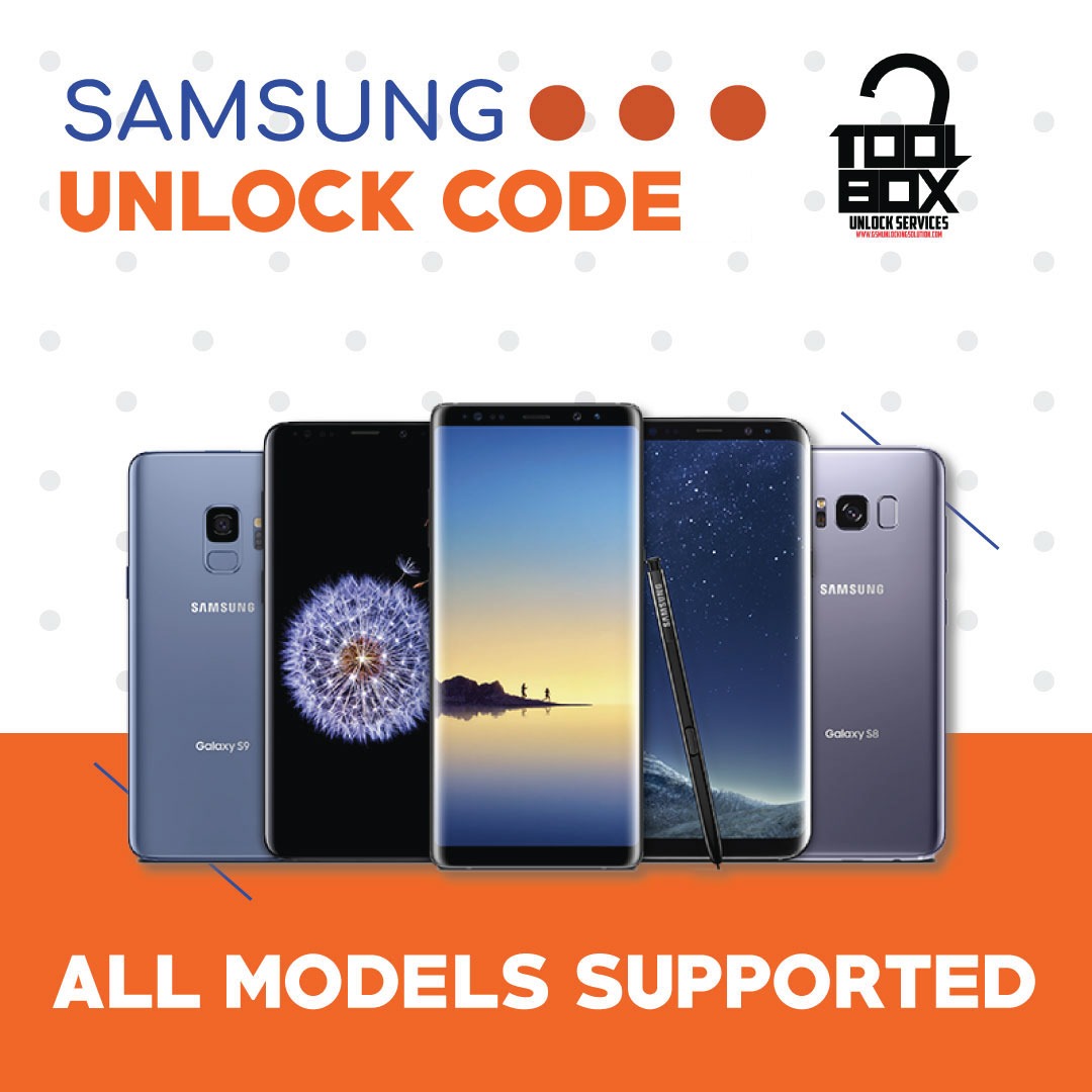 SAMSUNG GALAXY NOTE 9 (AT&T/CRICKET/XFINITY) UNLOCK CODE