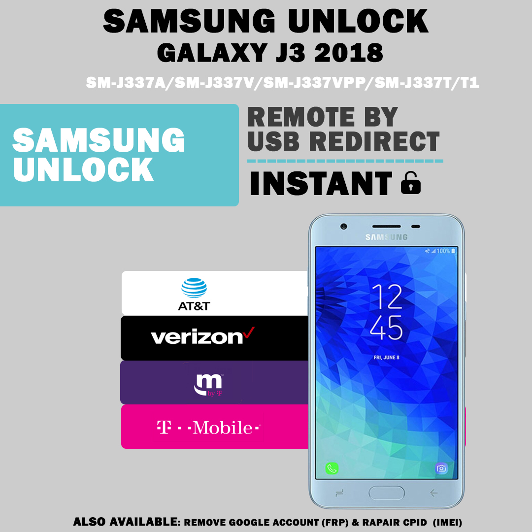 SAMSUNG GALAXY J337 (AT&T/CRICKET/T-MOBILE/VERIZON)